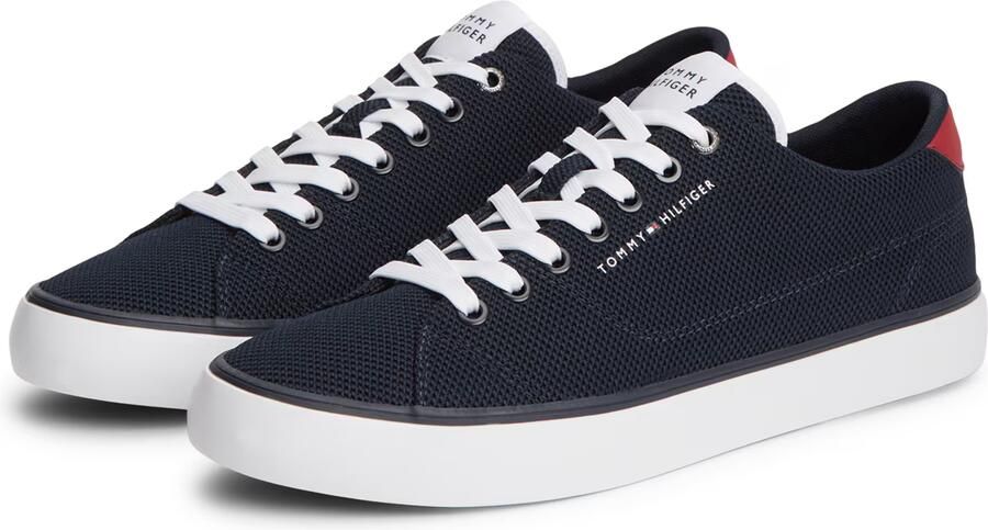 TOMMY HILFIGER Sneakers laag 'Rubberised Flag' navy rood - Foto 5