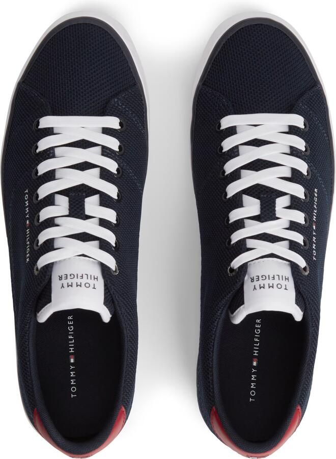 TOMMY HILFIGER Sneakers laag 'Rubberised Flag' navy rood - Foto 3