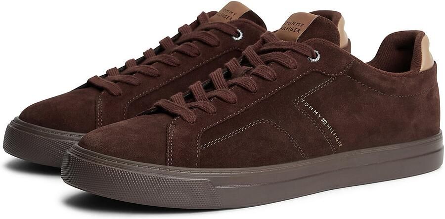 TOMMY HILFIGER Sneakers laag sand bruin - Foto 5