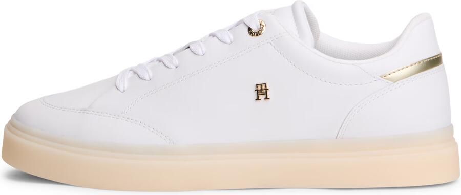 Tommy Hilfiger sneakers van echt leer met logodetails - Foto 4