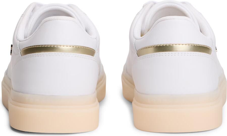 Tommy Hilfiger sneakers van echt leer met logodetails - Foto 6