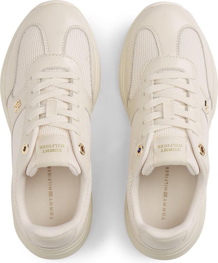 TOMMY HILFIGER Sneakers laag 'TH Monogram Mixed Texture' crème - Foto 2