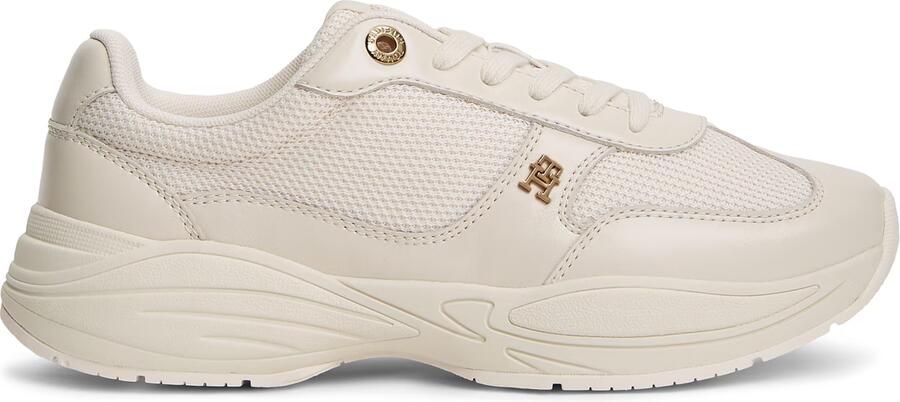 TOMMY HILFIGER Sneakers laag 'TH Monogram Mixed Texture' crème - Foto 5