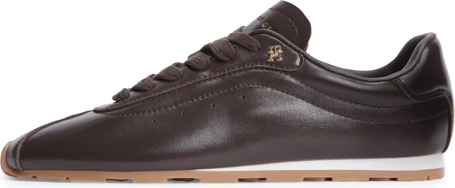 TOMMY HILFIGER Sneakers laag 'TH Monogram Plaque' donkerbruin - Foto 2