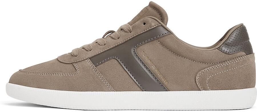 TOMMY HILFIGER Sneakers laag 'TRIBECA' chocoladebruin lichtbruin
