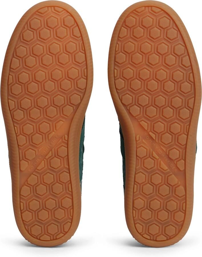 TOMMY HILFIGER Sneakers laag 'TRIBECA' donkergroen wit - Foto 3