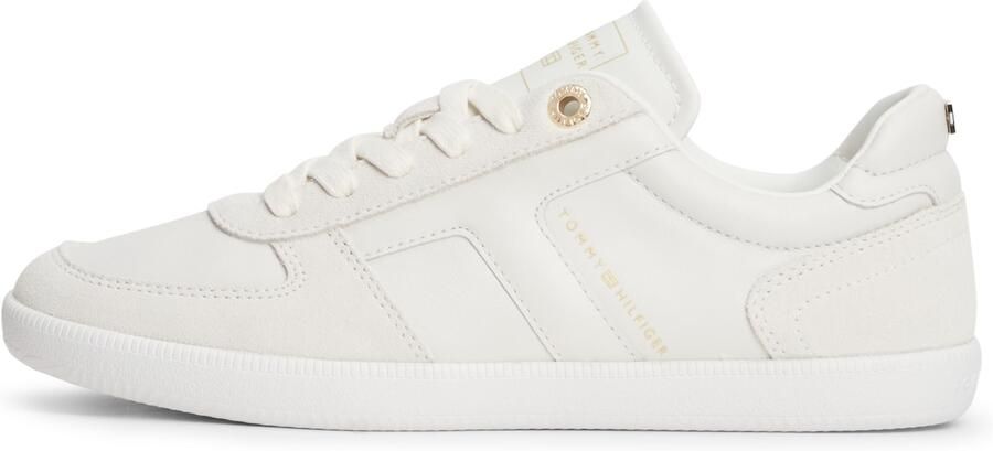 TOMMY HILFIGER Sneakers laag 'TRIBECA' goud wit