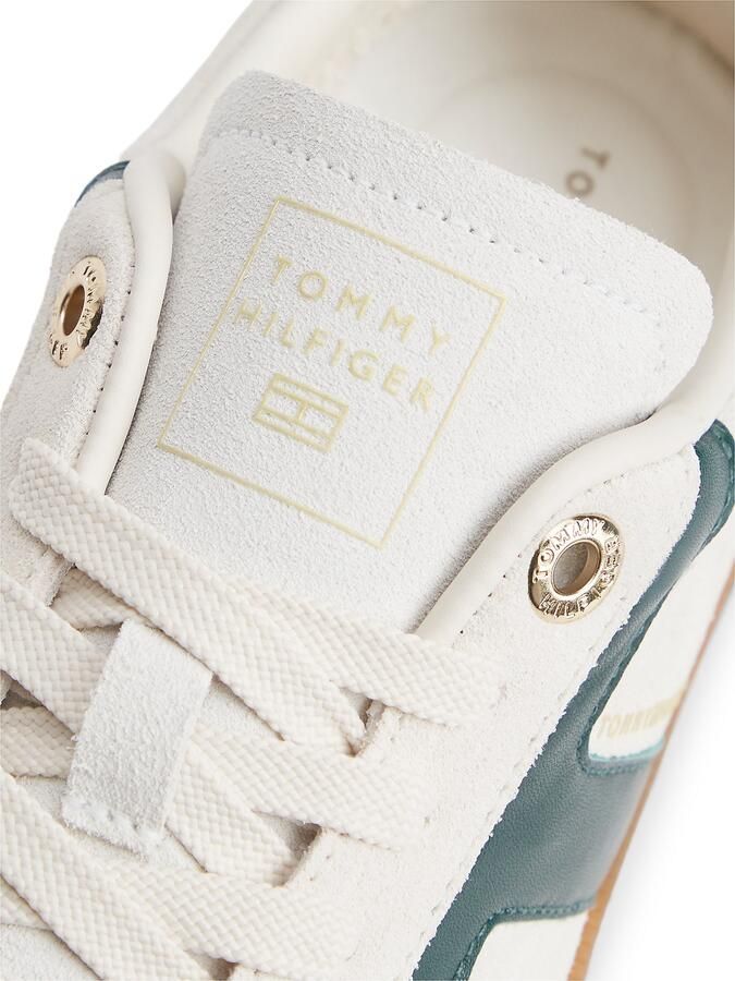 TOMMY HILFIGER Sneakers laag 'TRIBECA' groen wit - Foto 4