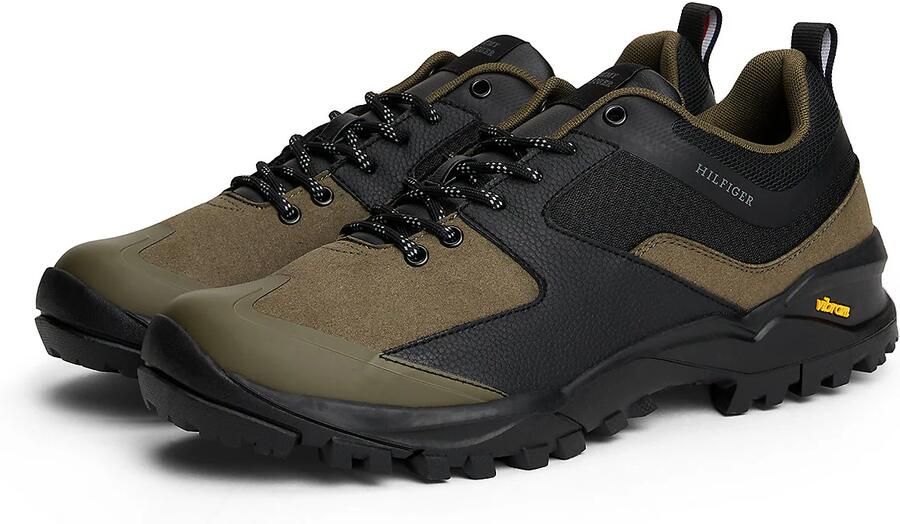 TOMMY HILFIGER Sneakers laag 'Vibram' kaki zwart - Foto 5