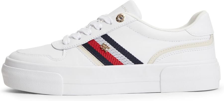 TOMMY HILFIGER Sneakers laag 'VULC' blauw rood wit