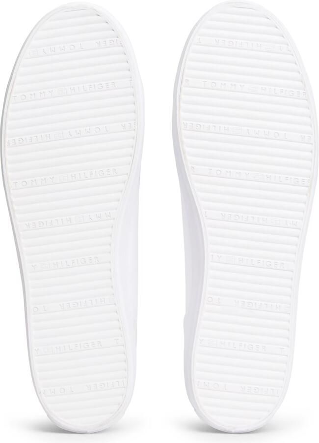 Tommy Hilfiger Low top sneakers van canvas met logo-applicatie - Foto 4