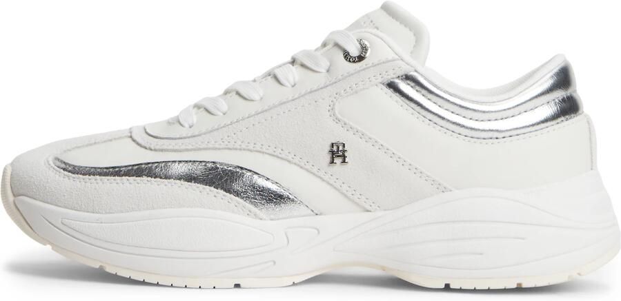 TOMMY HILFIGER Sneakers laag zilver wit