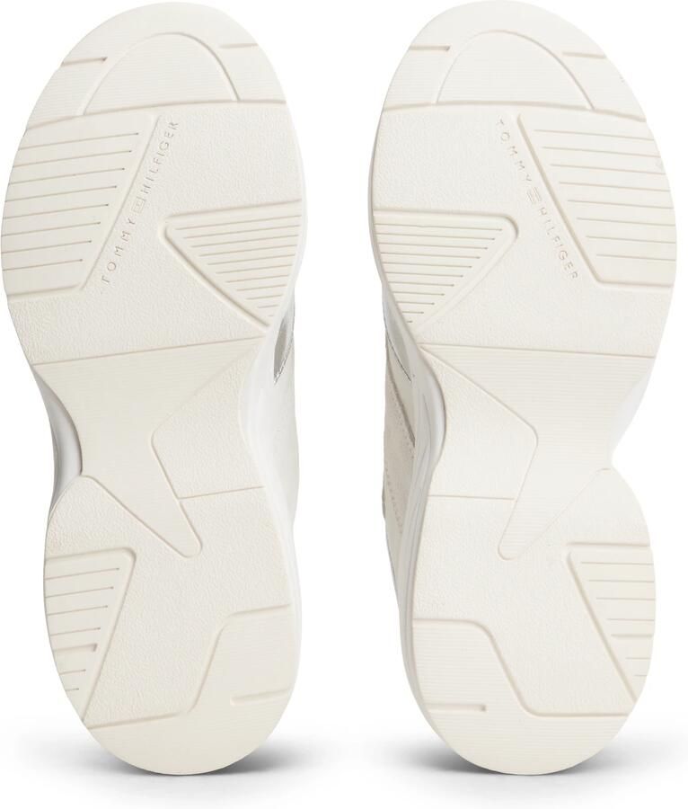 TOMMY HILFIGER Sneakers laag zilver wit - Foto 2