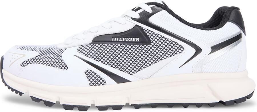 TOMMY HILFIGER Sneakers laag zwart wit