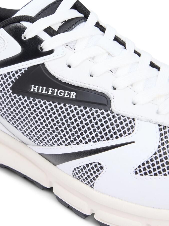 TOMMY HILFIGER Sneakers laag zwart wit - Foto 3