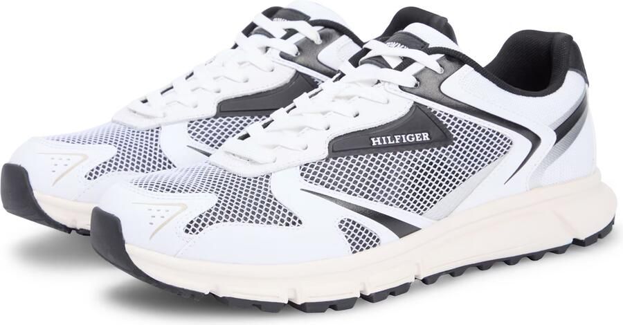 TOMMY HILFIGER Sneakers laag zwart wit - Foto 5