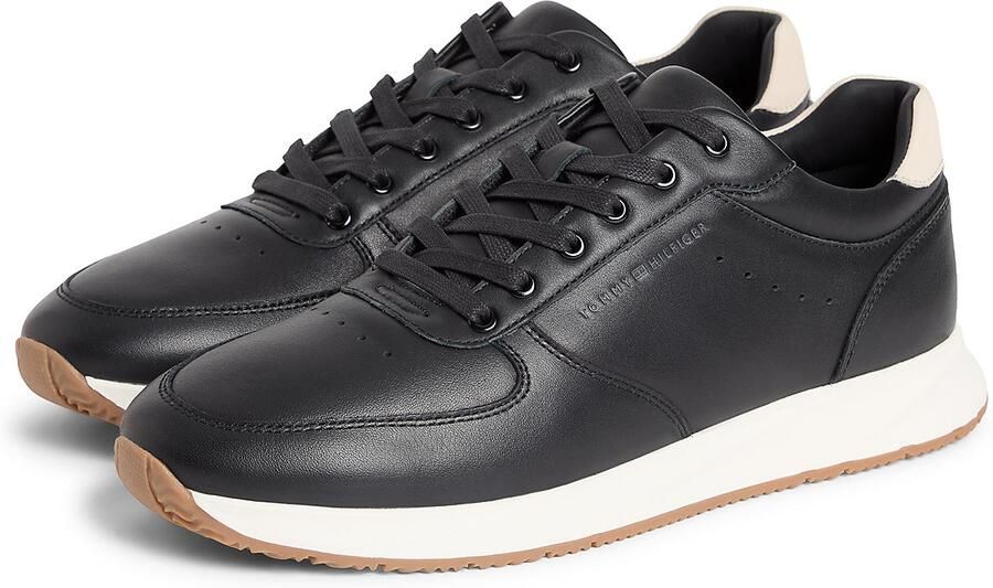 TOMMY HILFIGER Sneakers laag zwart wit - Foto 6