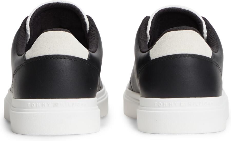 TOMMY HILFIGER Sneakers laag zwart wit - Foto 4