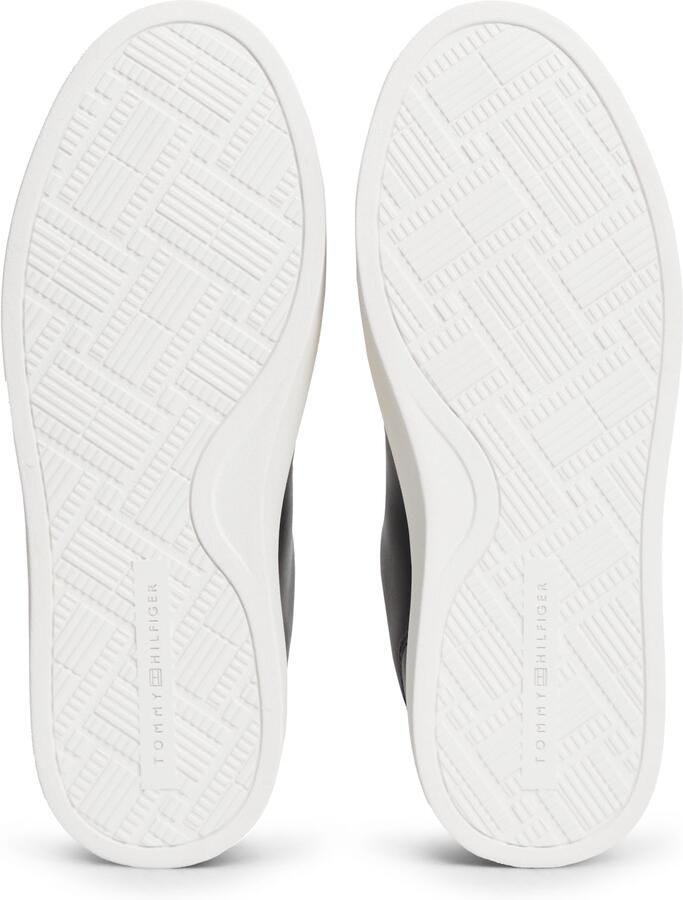 TOMMY HILFIGER Sneakers laag zwart wit - Foto 3