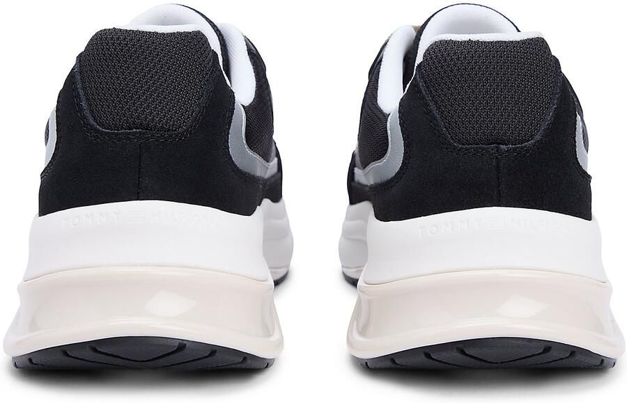 TOMMY HILFIGER Sneakers laag zwart wit - Foto 5