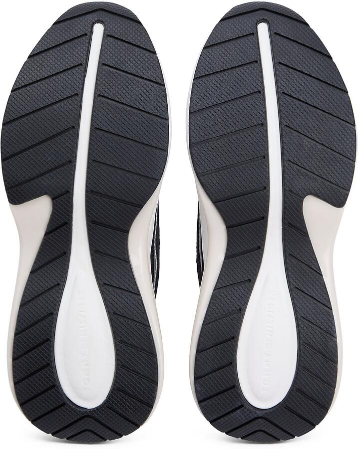 TOMMY HILFIGER Sneakers laag zwart wit - Foto 3
