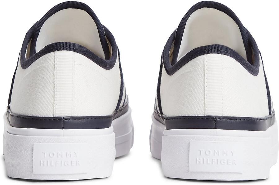 TOMMY HILFIGER Sneakers laag zwart wit - Foto 5