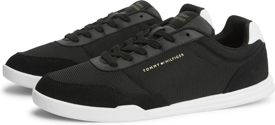 TOMMY HILFIGER Sneakers laag zwart wit - Foto 4