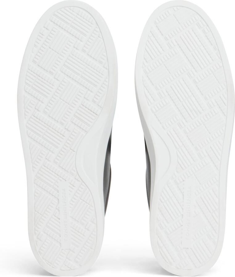 TOMMY HILFIGER Sneakers laag zwart wit - Foto 2