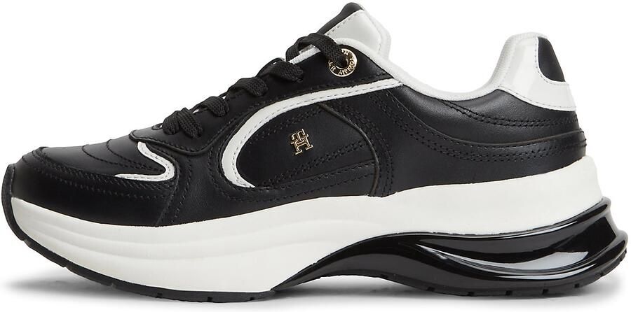 TOMMY HILFIGER Sneakers laag zwart wit - Foto 6