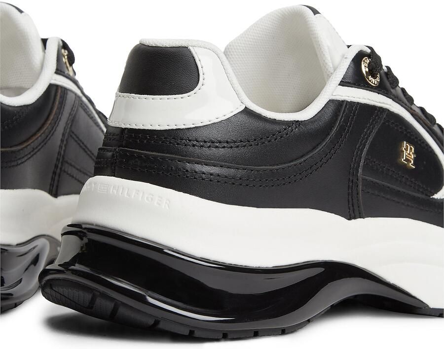 TOMMY HILFIGER Sneakers laag zwart wit - Foto 7