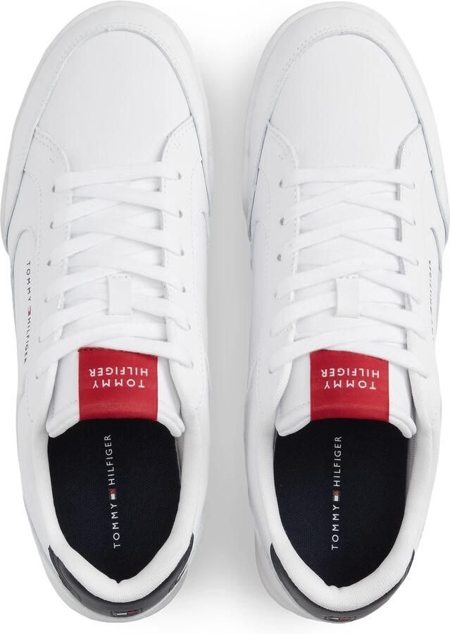 TOMMY HILFIGER Sneakers laag zwart wit - Foto 3