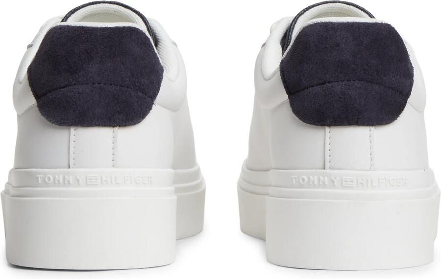 TOMMY HILFIGER Sneakers laag zwart wit - Foto 4