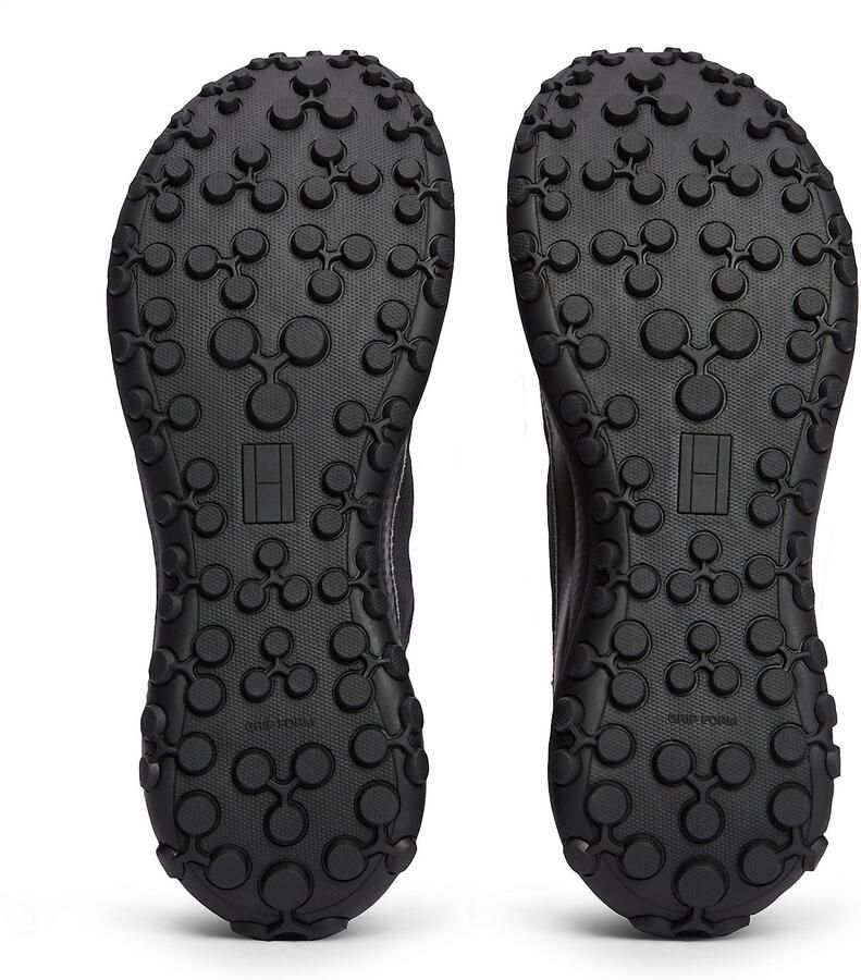 TOMMY HILFIGER Sneakers laag zwart zilver wit - Foto 2