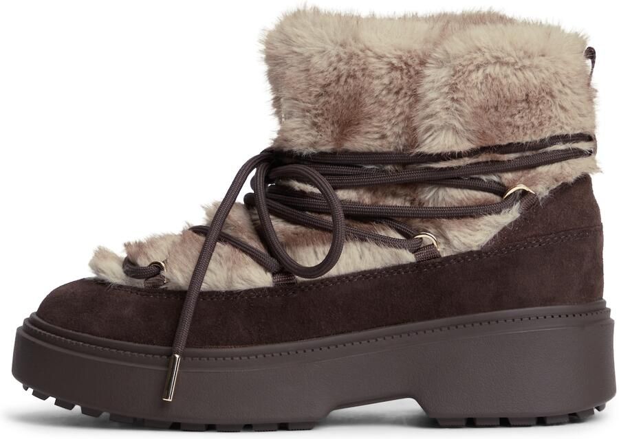 TOMMY HILFIGER Snowboots chocoladebruin cappuccino