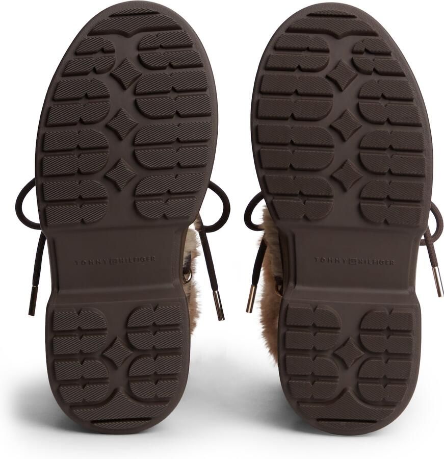 TOMMY HILFIGER Snowboots chocoladebruin cappuccino - Foto 3