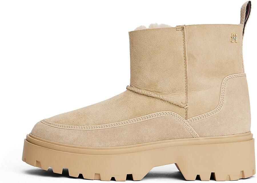 TOMMY HILFIGER Snowboots lichtbeige