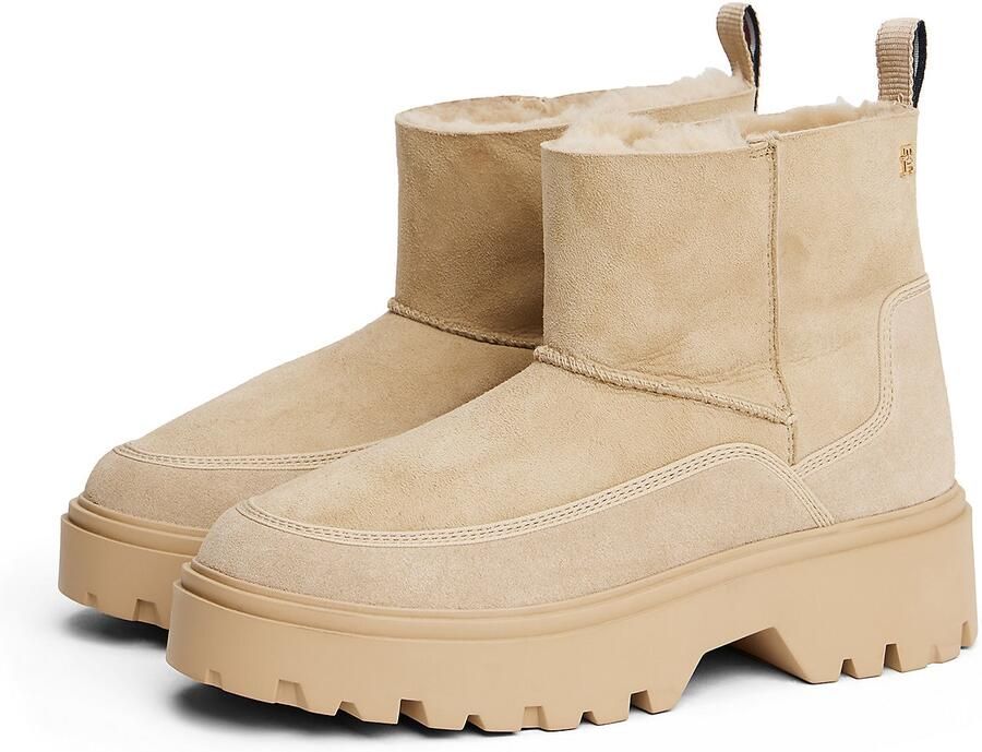 TOMMY HILFIGER Snowboots lichtbeige - Foto 6