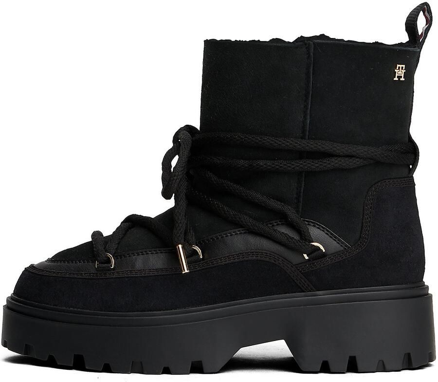 TOMMY HILFIGER Snowboots zwart