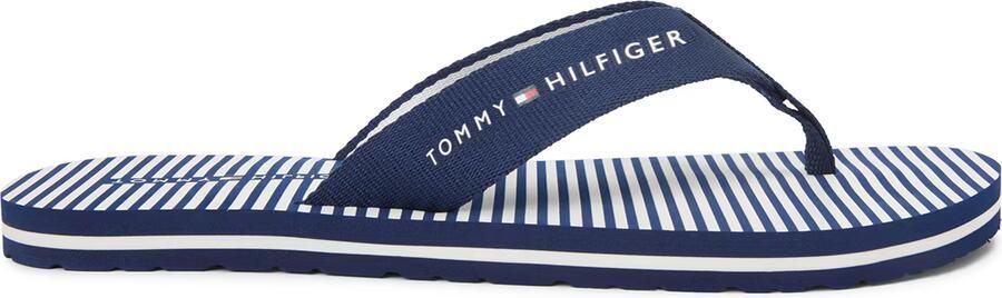 TOMMY HILFIGER Teenslipper 'Ithaca' donkerblauw wit - Foto 9