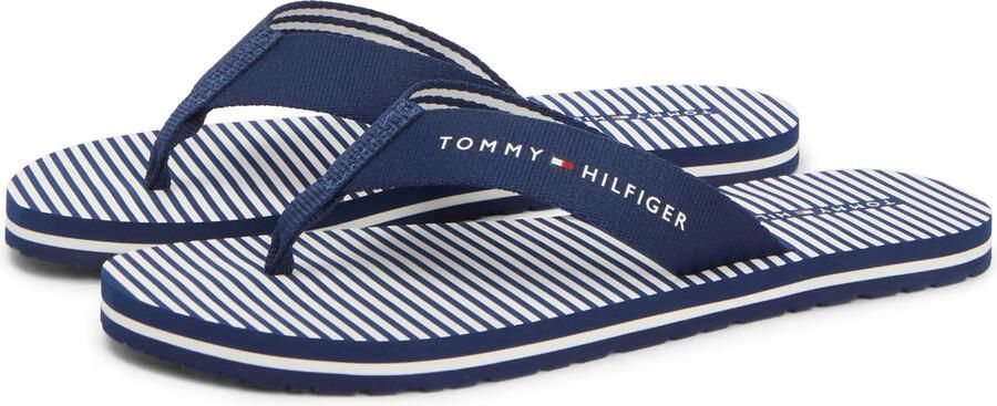 TOMMY HILFIGER Teenslipper 'Ithaca' donkerblauw wit - Foto 8