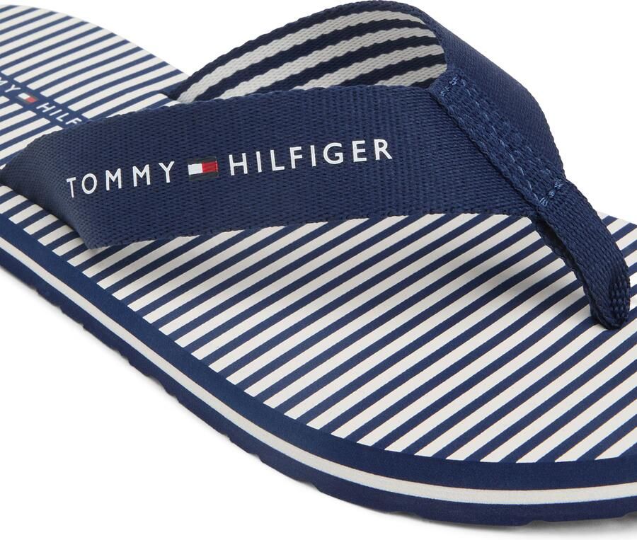 TOMMY HILFIGER Teenslipper 'Ithaca' donkerblauw wit - Foto 6