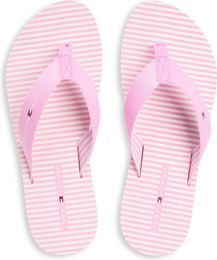 TOMMY HILFIGER Teenslipper 'Ithaca' rosa wit - Foto 4
