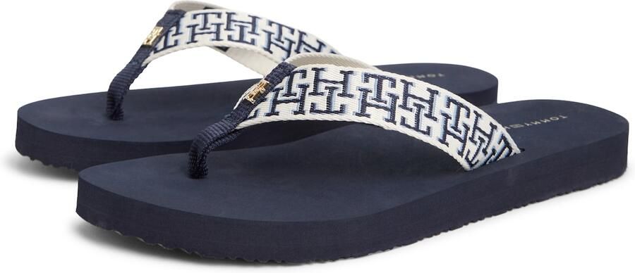TOMMY HILFIGER Teenslipper navy lichtblauw - Foto 5