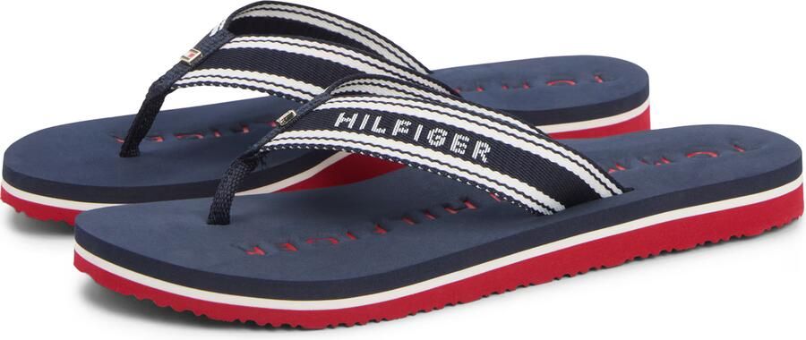 Tommy Hilfiger Teenslippers met merkdetails - Foto 8