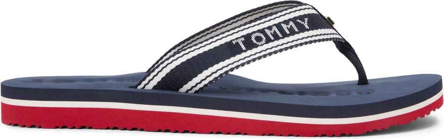 Tommy Hilfiger Teenslippers met merkdetails - Foto 9
