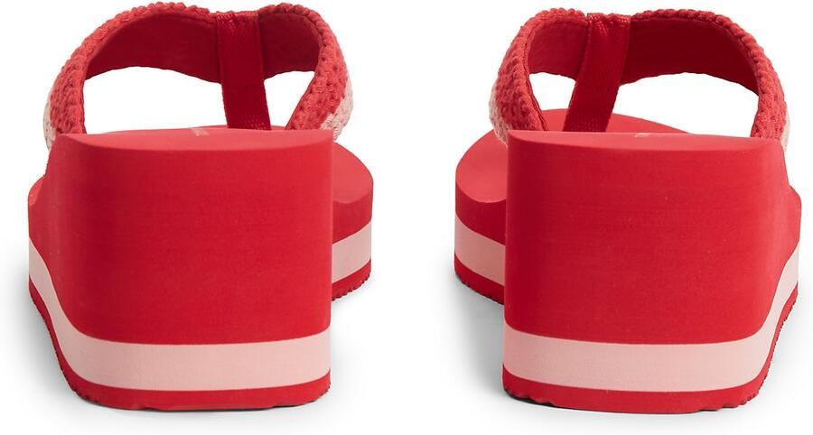 TOMMY HILFIGER Teenslipper oudroze rood - Foto 5