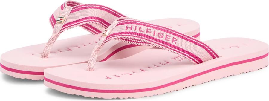 Tommy Hilfiger Teenslippers met merkdetails - Foto 6