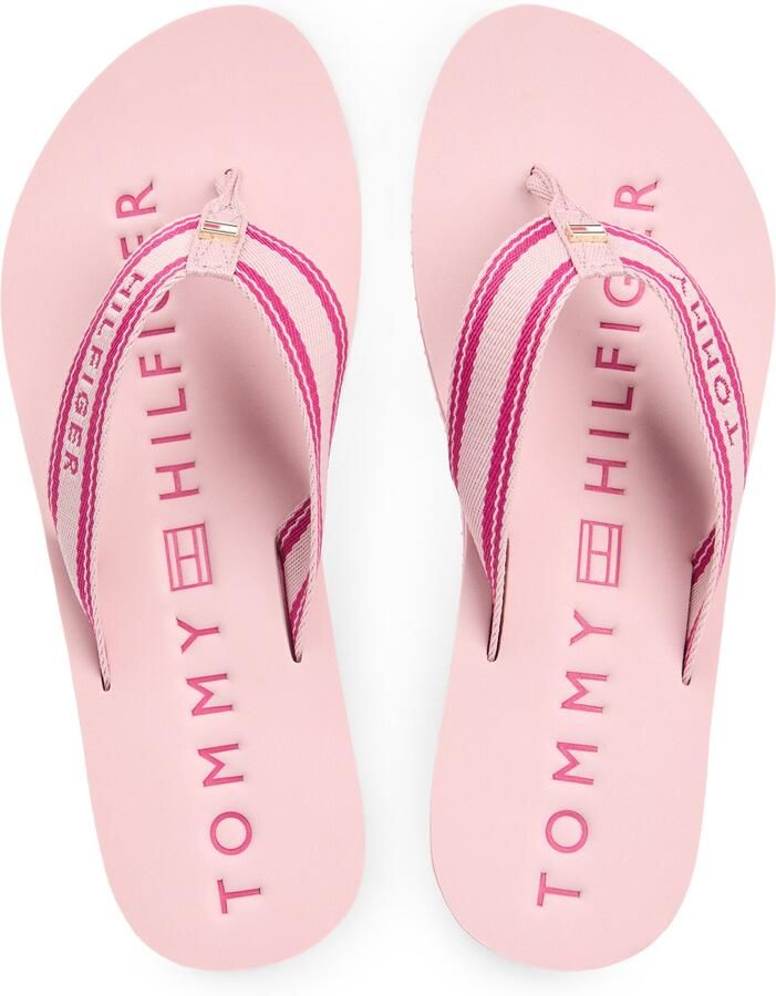 Tommy Hilfiger Teenslippers met merkdetails - Foto 4