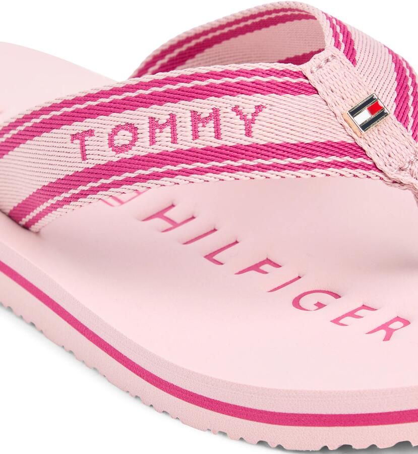 Tommy Hilfiger Teenslippers met merkdetails - Foto 3