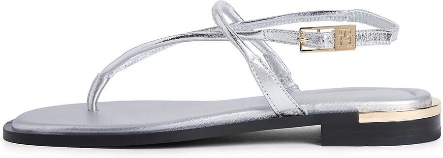 TOMMY HILFIGER Teenslipper zilver